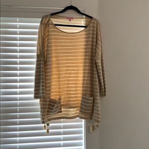 Lilly Pulitzer boat neck sweater XL